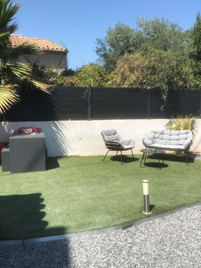 Charmant Studio Dans Villa - Parking - Jardin La Seyne-sur-Mer Εξωτερικό φωτογραφία
